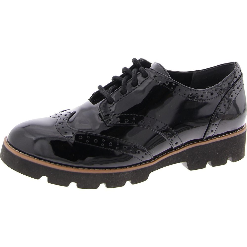 Alfina Patent Derby Loafers