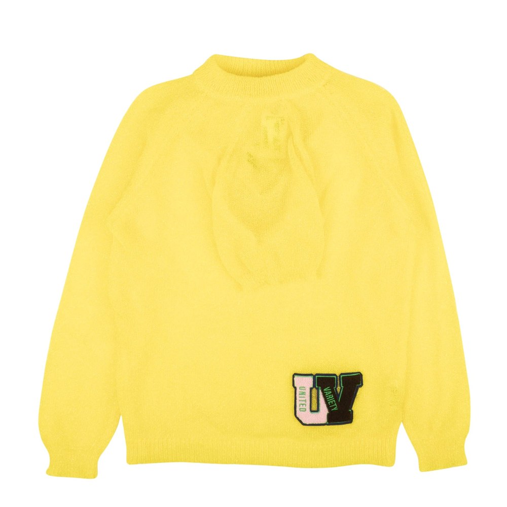 Survival Of The Fashionest Glitter 4 Arm Sweater – Yellow