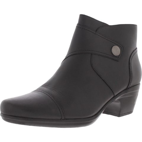 Emily Callie Padded Insole Almond Toe Booties