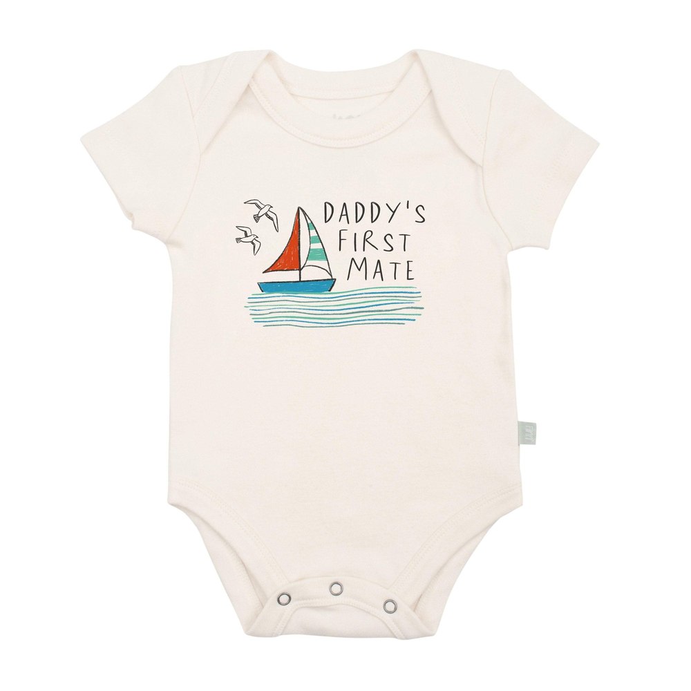 graphic bodysuit | daddy’s first mate