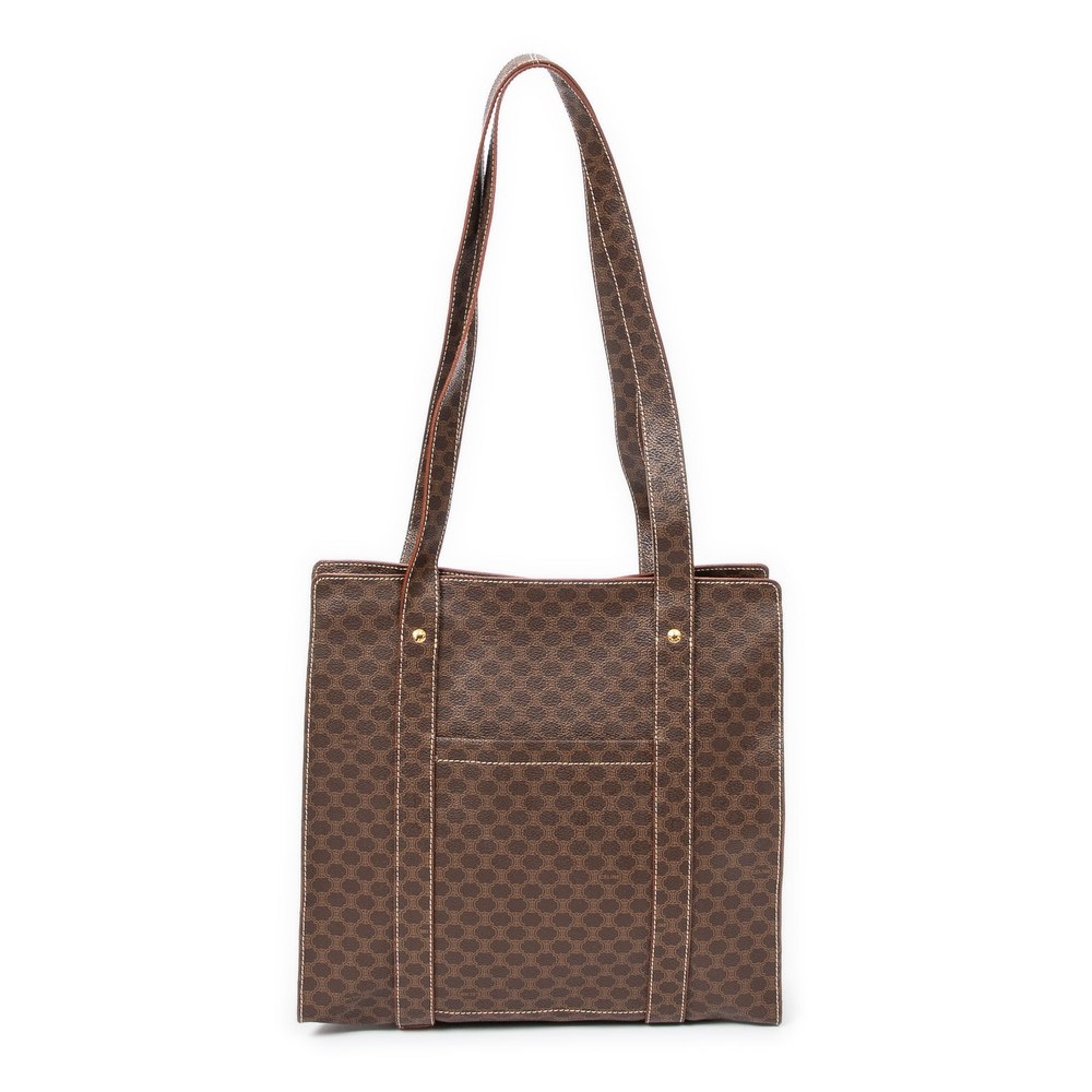 Vintage Vertical Zip Tote 7678405902396