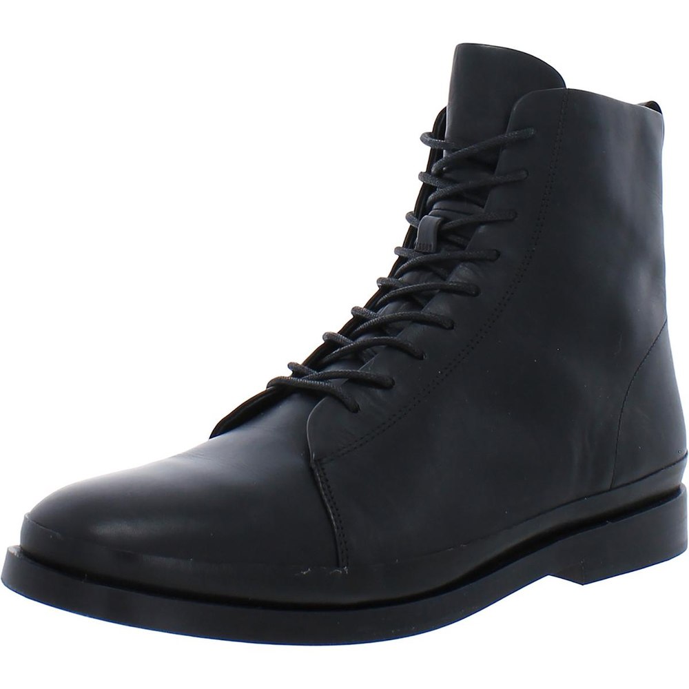 Cooper Leather Round Toe Booties