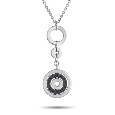 Bvlgari Astrale Cerchi 18K White Gold Necklace BV08-030724