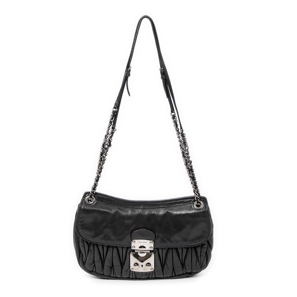 Pushlock Chain Flap Crossbody 7832582946876