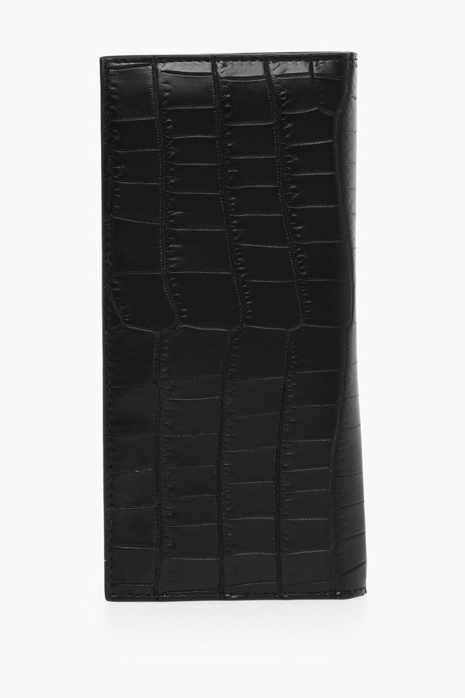 Bottega Veneta Crocodile Leather Bifold Wallet 7803954430012