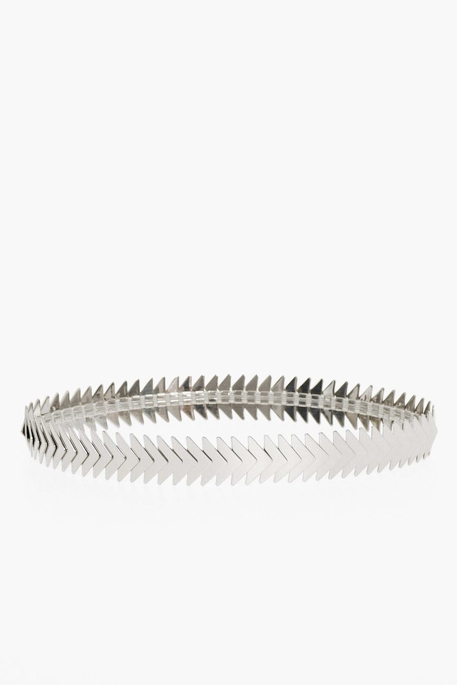 Bottega Veneta Elasticated Triangle Metal Belt 7803964817468