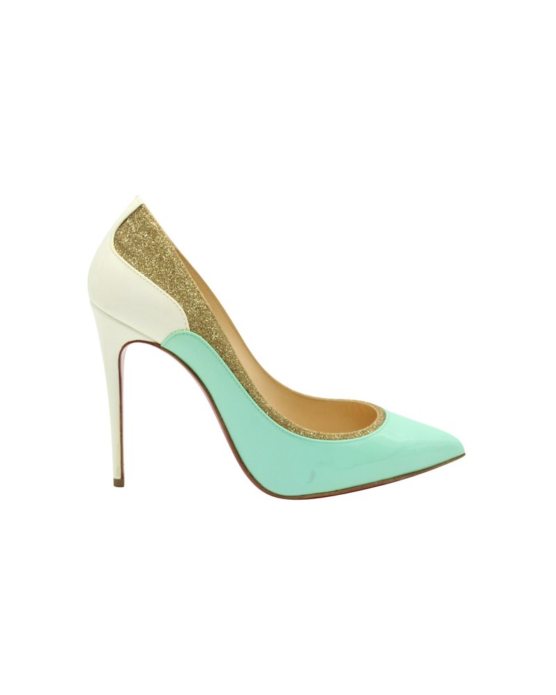 Christian Louboutin Tucsick Pumps in Multicolor Leather 7703694901308