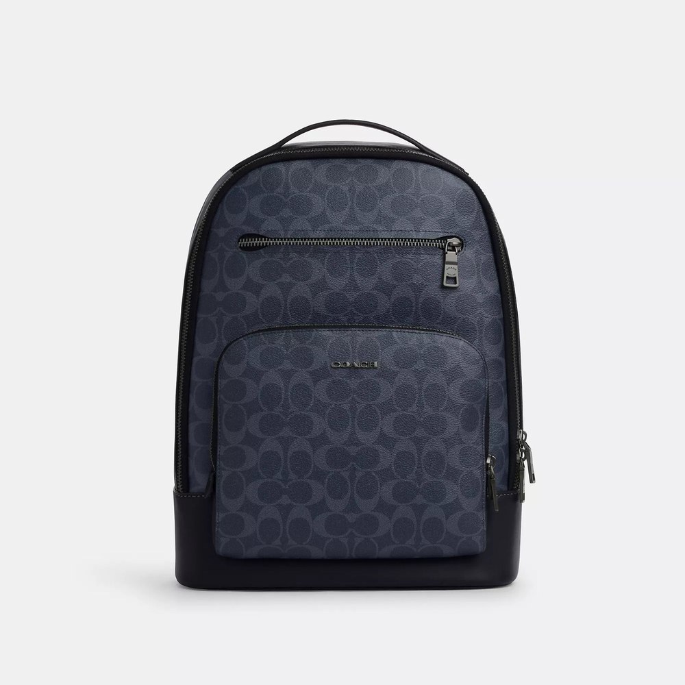 Coach Outlet Ethan Backpack In Signature Denim 7704194089020