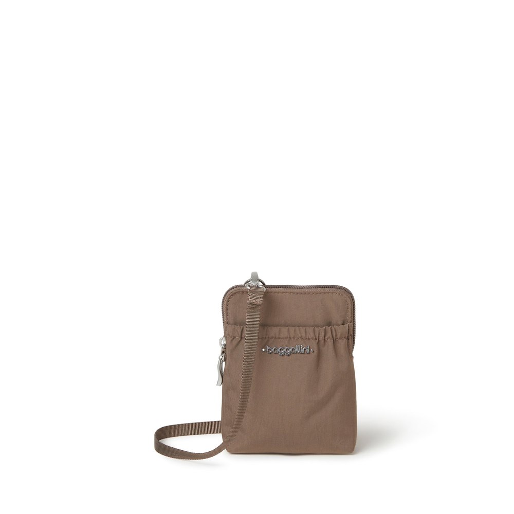 baggallini Women’s RFID Bryant Mini Pouch Crossbody Bag