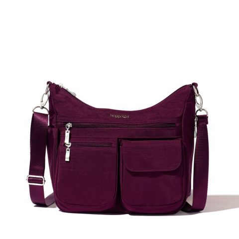 baggallini Women’s Modern Everywhere Hobo Crossbody Bag with Wristlet 7277812154428