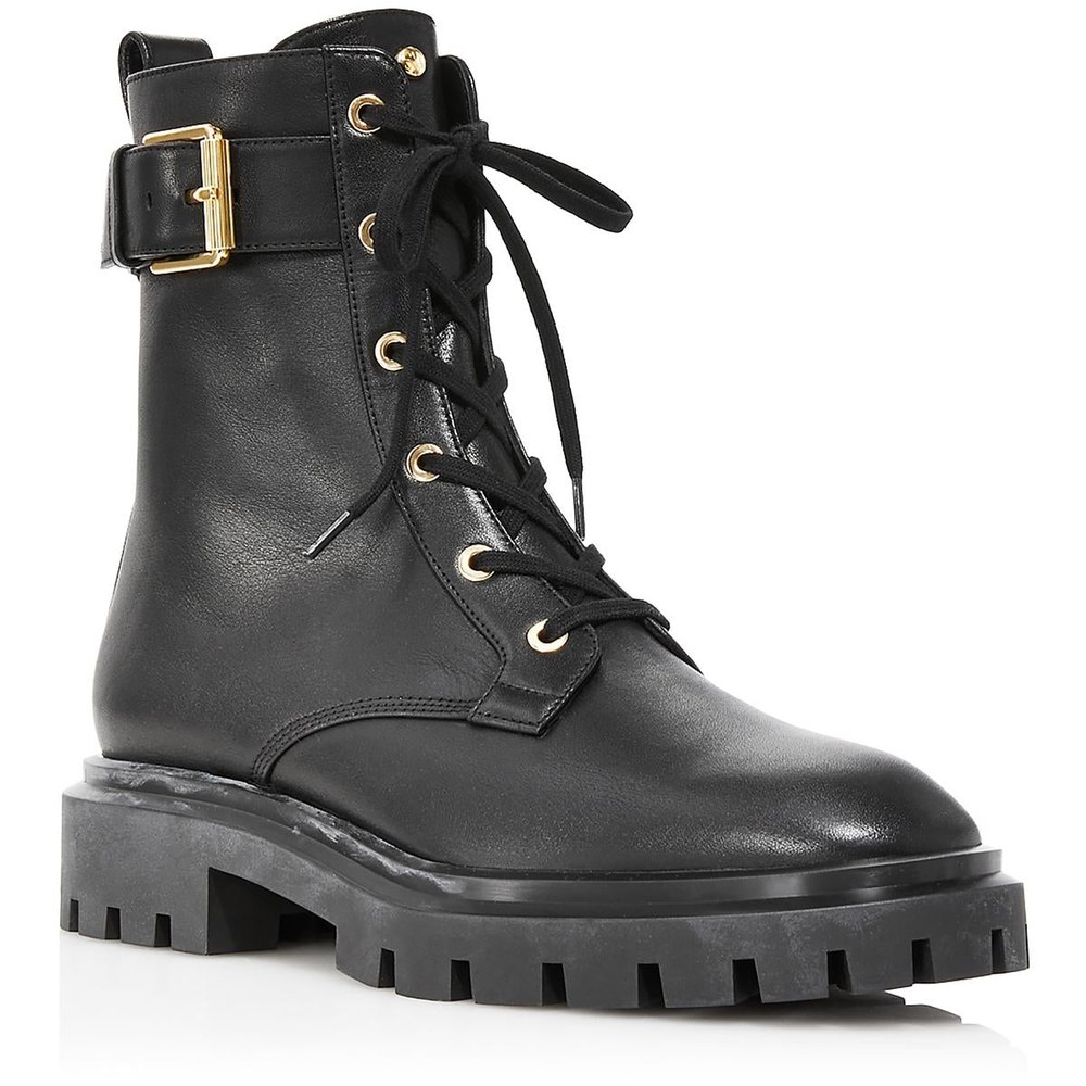 Ultra Pull On Faux Leather Combat & Lace-up Boots