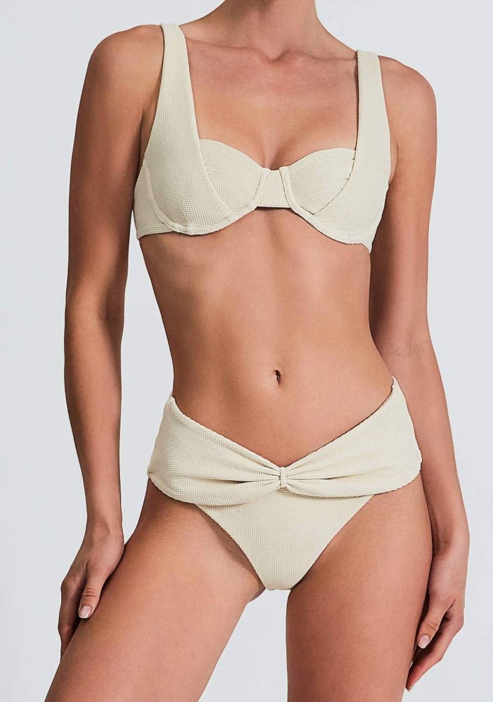 Alaia Top In Oatmeal