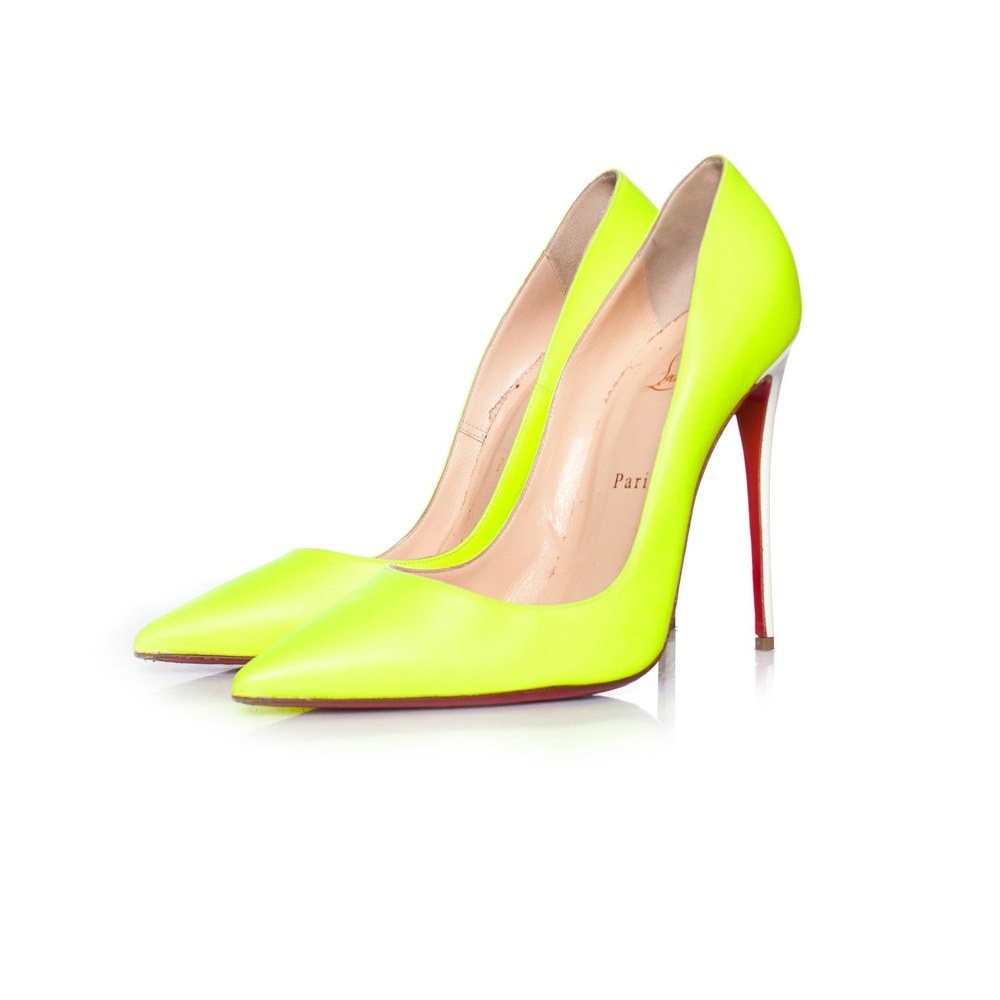 Neon yellow pump 7833148850236