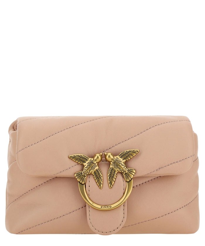 O Calf Leather Love Puff Small Crossbody Women’s Bag