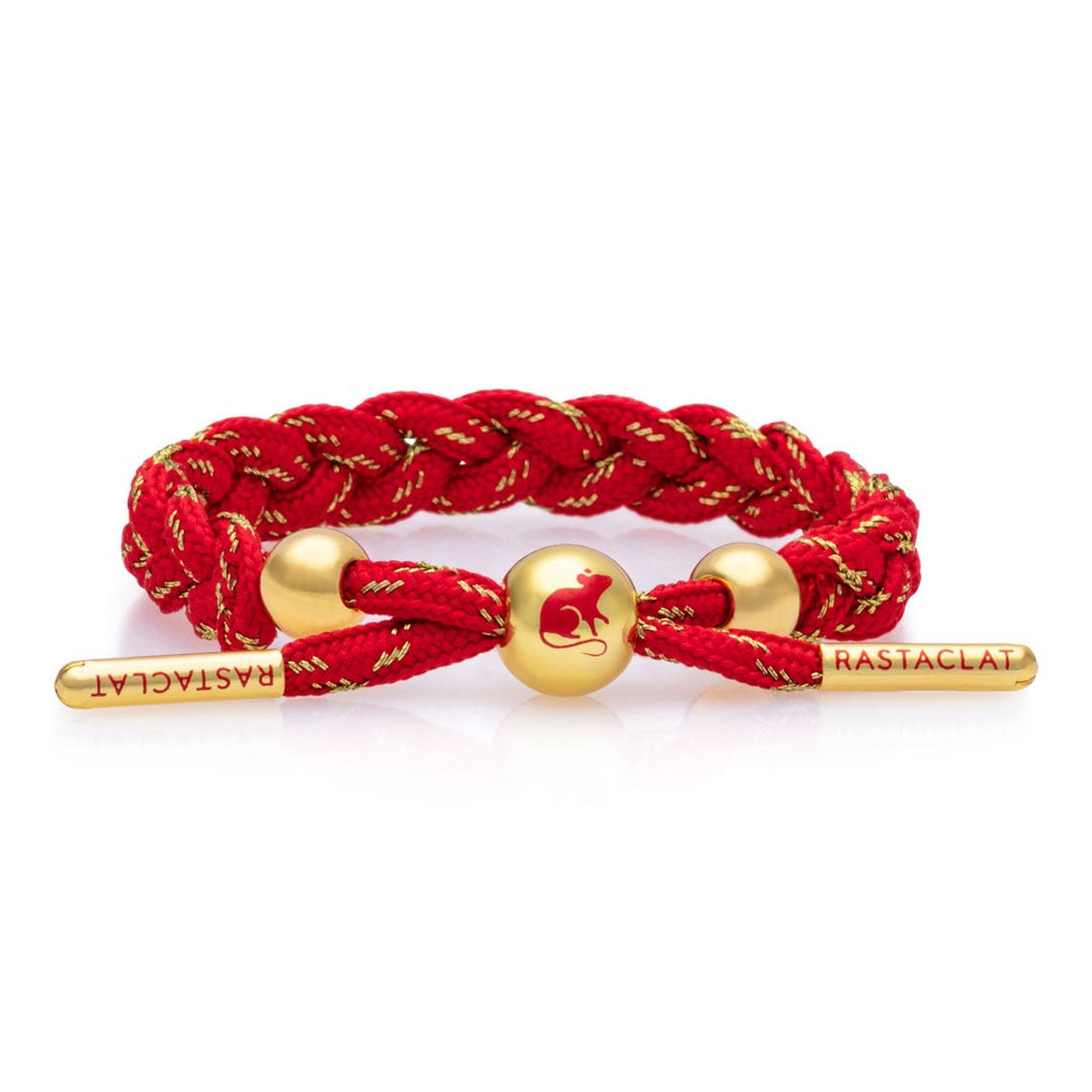 Rastaclat Original Hand Braided Lunar New Year (Rat) Adjustable Bracelet