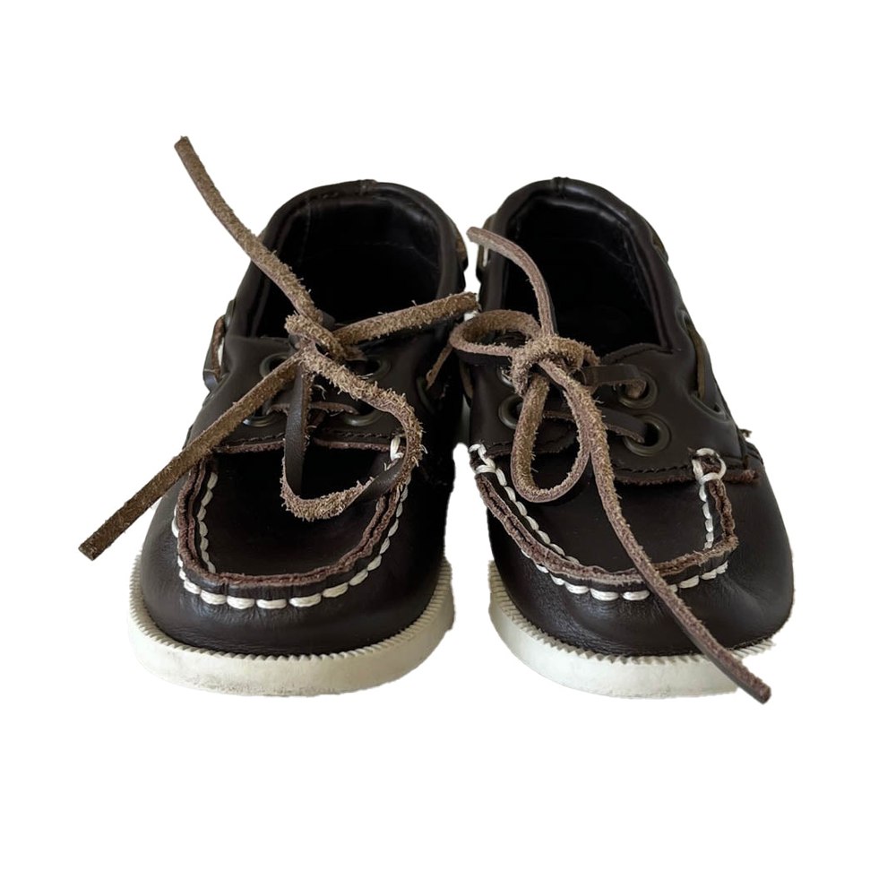 Janie and Jack Boys Brown Shoes 7805820731452
