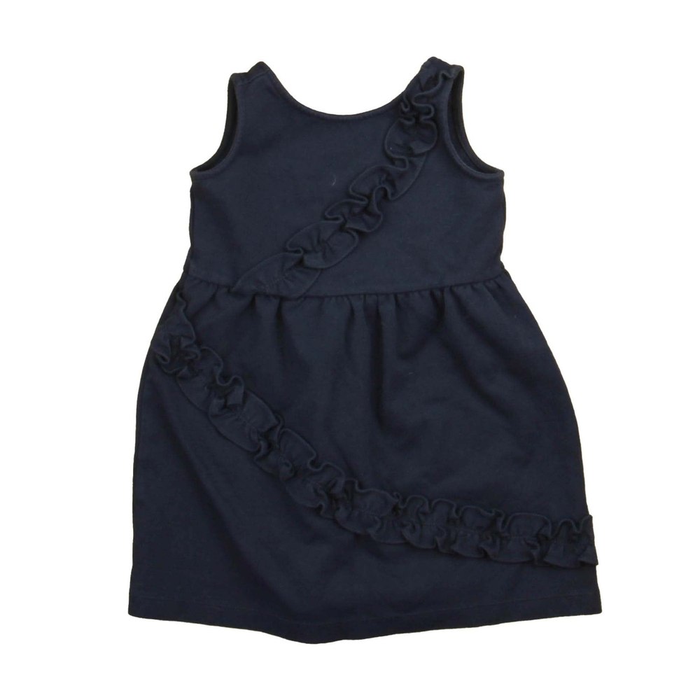 Janie and Jack Girls Navy Dress 7805822238780