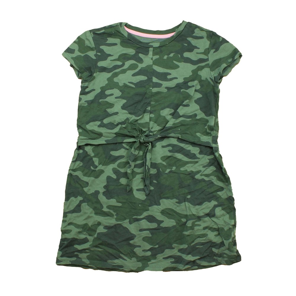 Rockets Of Awesome Girls Green | Camo Dress 7805824532540