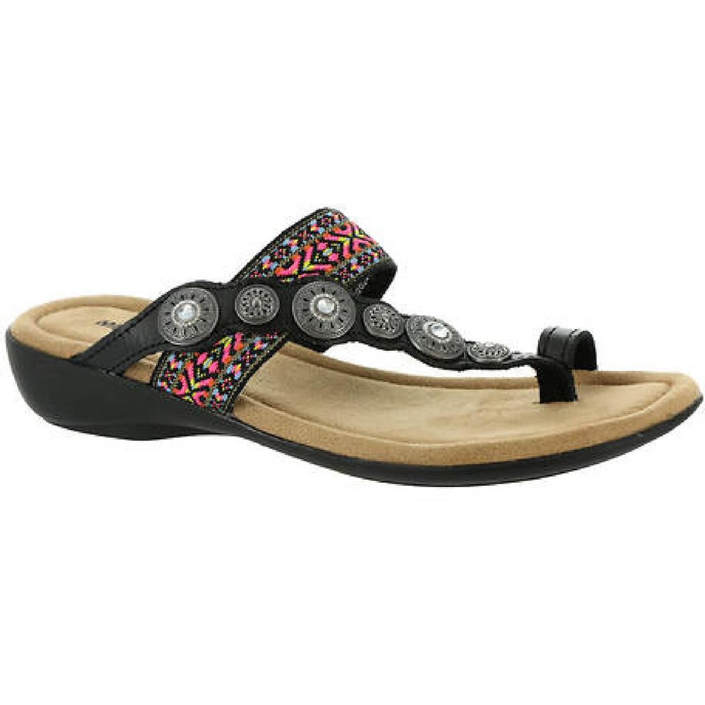 Sasha Slip On Embellished Slide Sandals