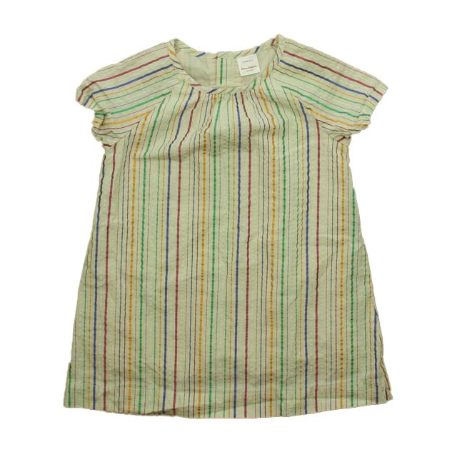 Hanna Andersson Girls Ivory Striped Dress 7805827350588