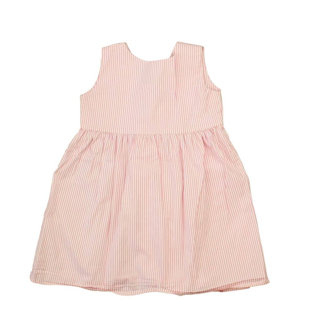Kristaben Girls Pink | White Dress 7805828431932