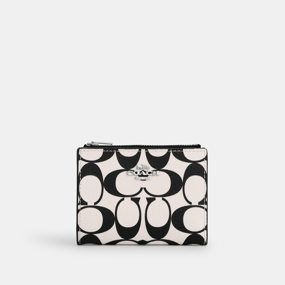 Coach Outlet Bifold Wallet In Signature Canvas 7231248793660