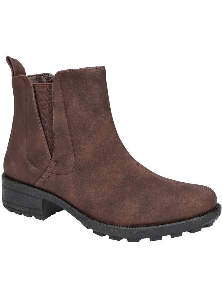 Koko Womens Comfort Pull On Ankle Boots