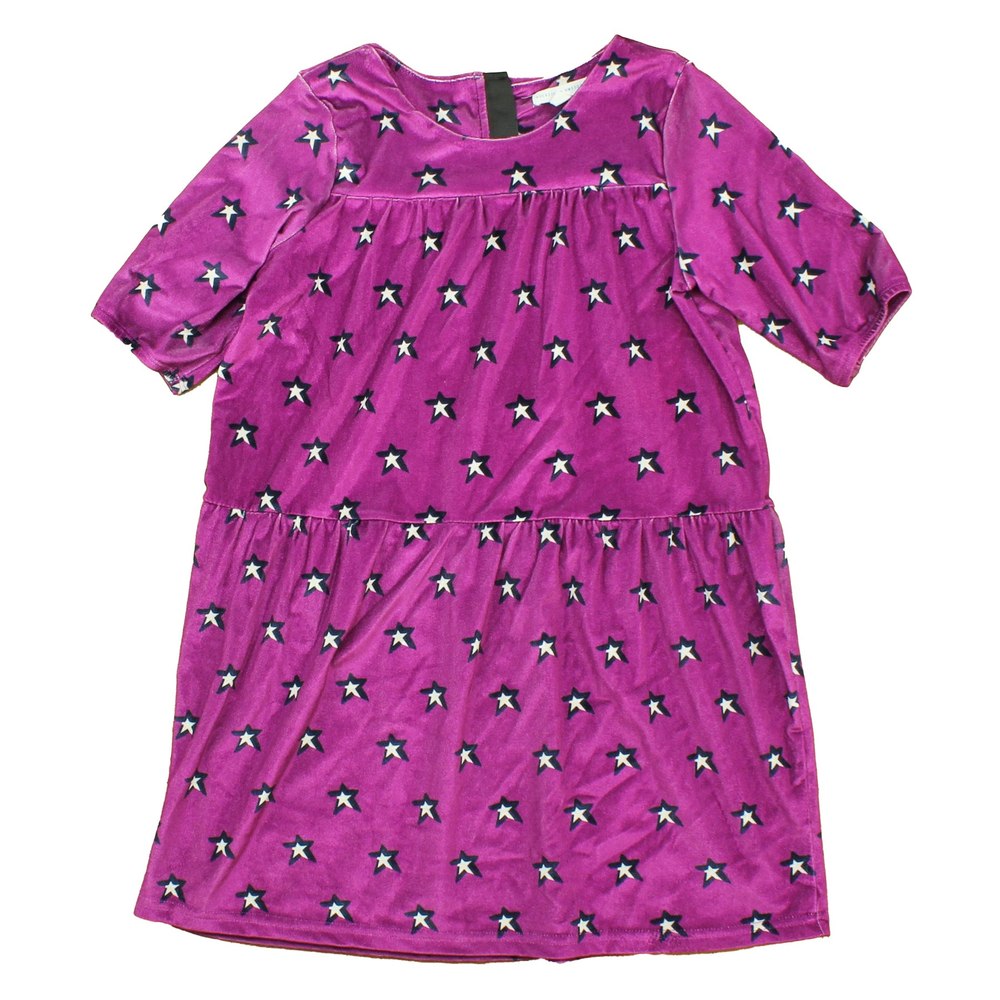 Rockets Of Awesome Girls Plum | Black | Stars Dress 7805837049916