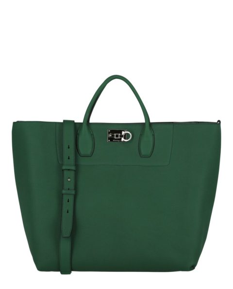 The Studio Large Leather Tote 7704796266556