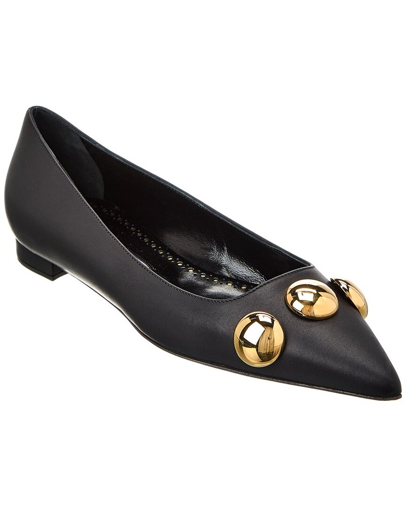 Manolo Blahnik Chappa Leather Flat 7704800034876