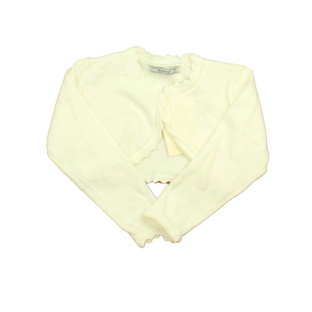 Mayoral Girls White Cardigan 7805843079228