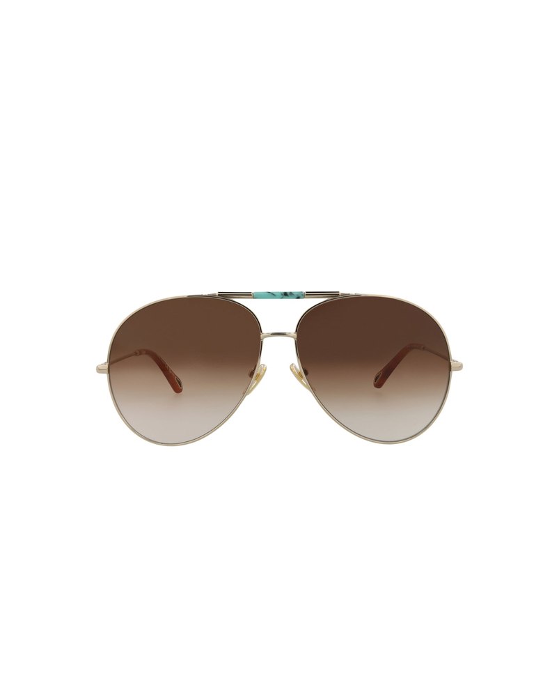 Aviator-Frame Metal Sunglasses 7705705578556