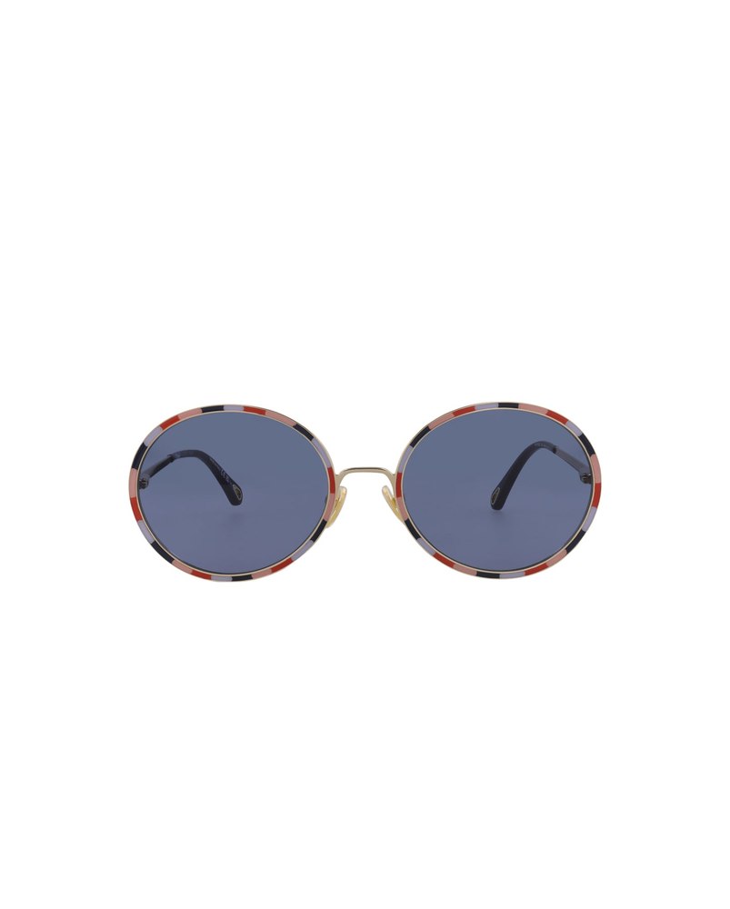 Round-Frame Metal Sunglasses 7705706332220