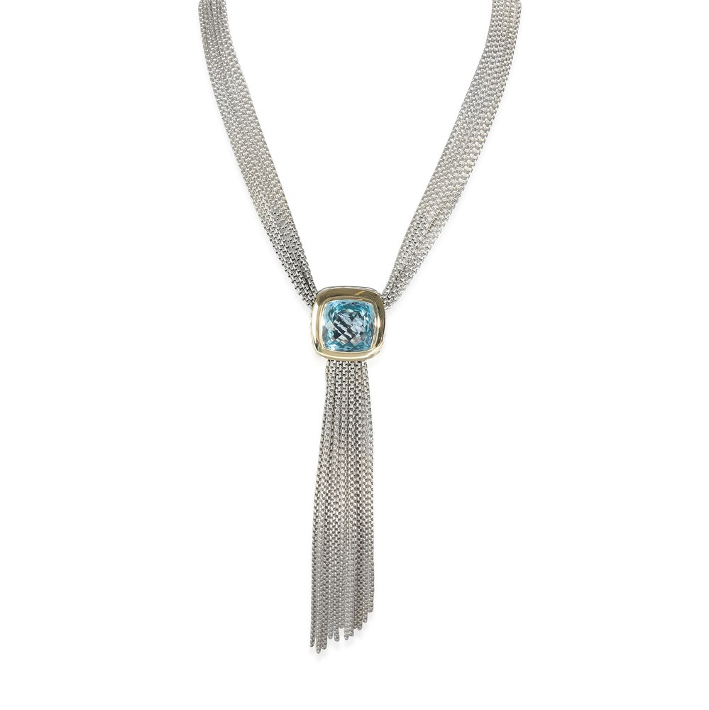 David Yurman Albion Topaz Multi-Strand Necklace, 18k Yellow Gold/Sterling Silver 7705705906236