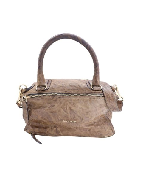 Givenchy Pandora Medium Bag in Brown Distressed Leather 7705719373884
