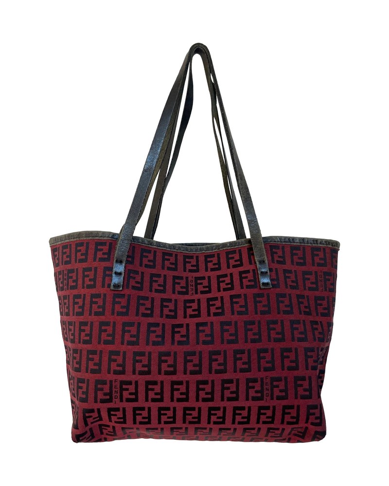 FENDI Zucchino Hand with Pouch 2447.8BH056.029 Handbag 7705719504956
