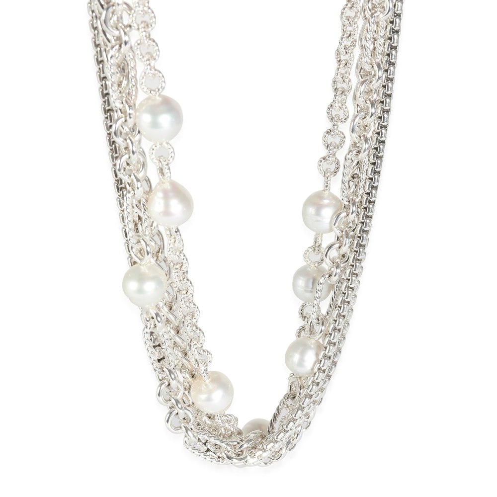 David Yurman DY Madison Necklace in 18K Yellow Gold/Sterling Silver 7705716424764