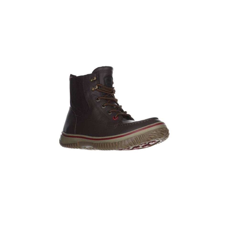 Men’S Edmund Corsica Lace Up Insulated Boots In Dark Brown 7833383469116