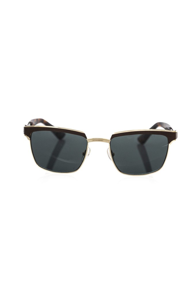 Frankie Morello Elegant Clubmaster Shaded Lens Men’s Sunglasses