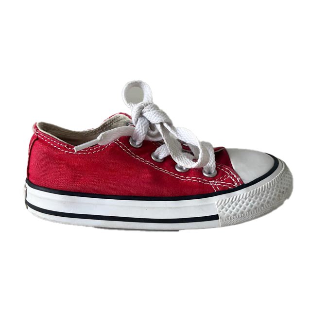 Converse Unisex Red Sneakers 7805938892860