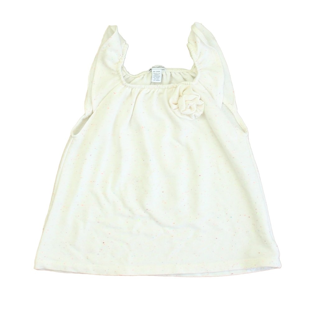 Splendid Girls Ivory Speckled Tank Top 7805964517436