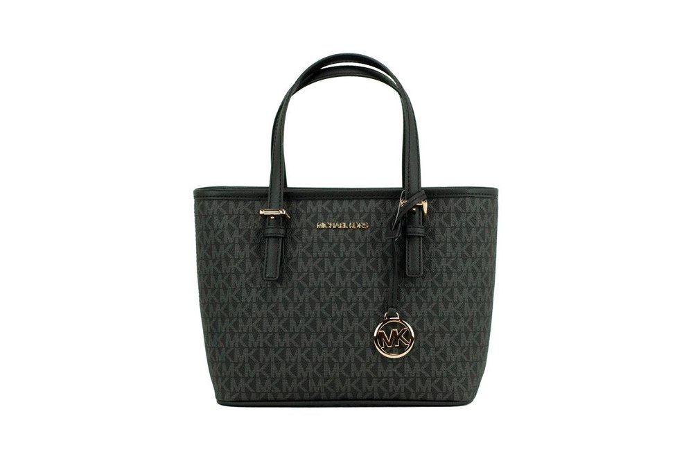Michael Kors Jet Set Signature XS Carryall Top Zip Tote Bag Women’s Purse