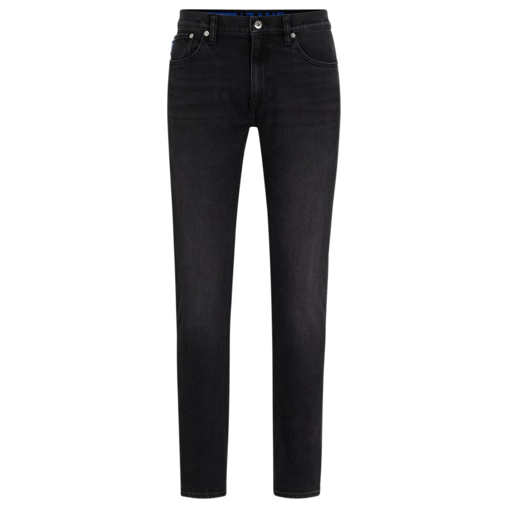 Extra-slim-fit jeans in stonewashed stretch denim 7707803254844
