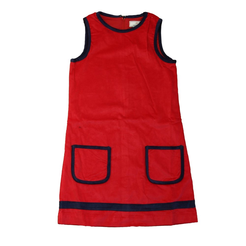 Classic Prep Girls Crimson Dress 7806010556476