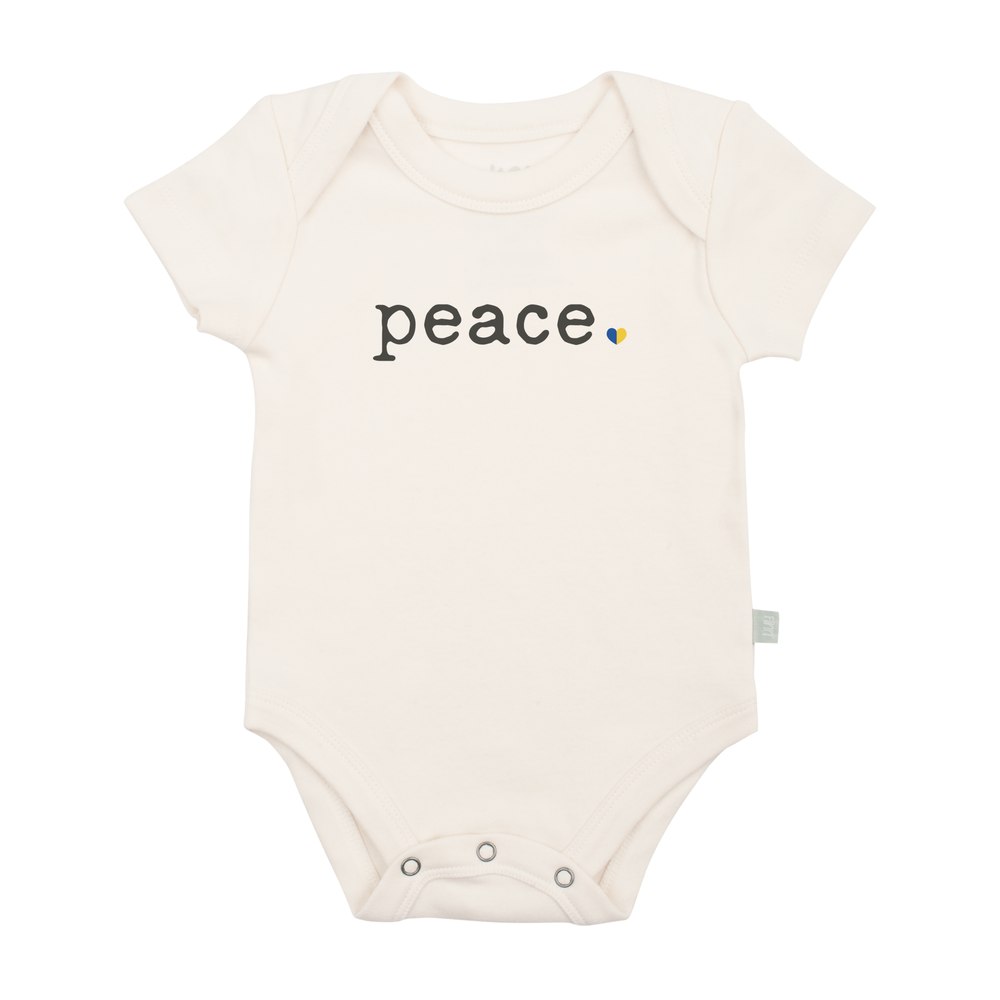 graphic bodysuit | peace