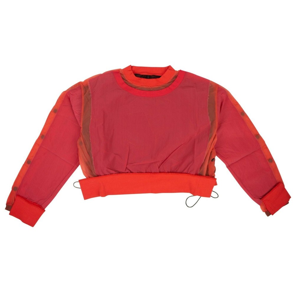 Unravel Project Nylon Double Panel T-Shirt – Red