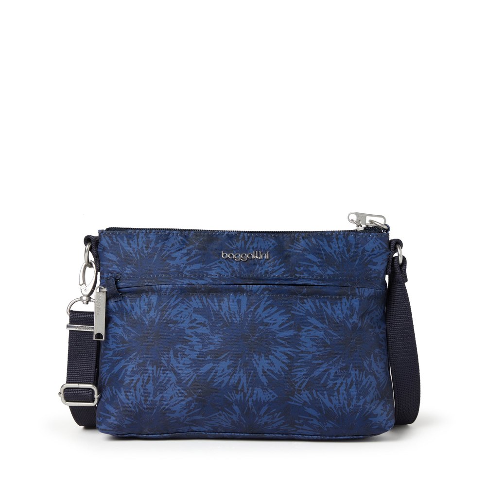 baggallini Women’s Securtex Anti-Theft Memento Crossbody Bag