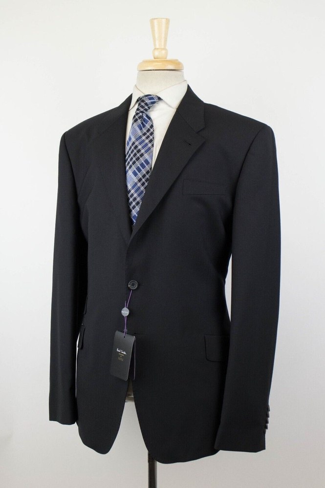 Paul Smith The Byard Wool Blend Button Blazer – Black